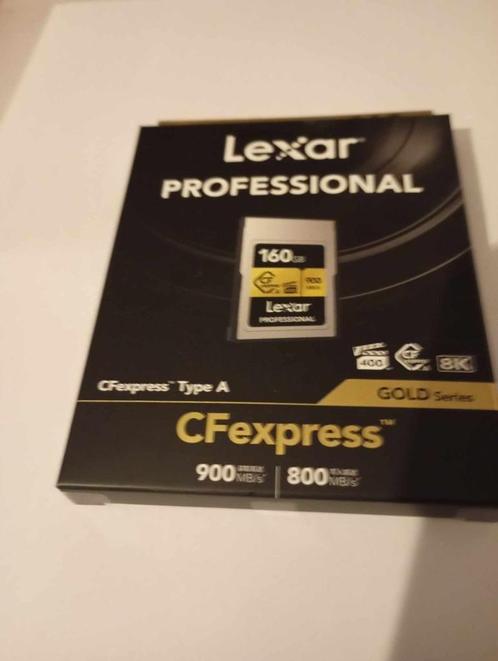 Lexar Professional CF express 160gb 900mh/s Type A, Informatique & Logiciels, Clés USB, Neuf, 256 GB, Enlèvement ou Envoi