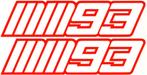Marc Márquez 93 sticker set #34, Envoi
