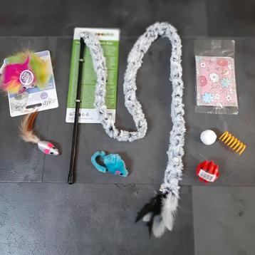 Kattenspeelgoed set nr 2 beschikbaar voor biedingen
