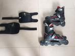 Inline skates maat 42 met polsbeschermers, Sport en Fitness, Ophalen, Gebruikt, Bauer, Heren