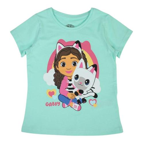 Gabby's Poppenhuis T-shirt Mint - Mt 92-98-104-110-116-128, Kinderen en Baby's, Kinderkleding | Maat 104, Nieuw, Meisje, Shirt of Longsleeve