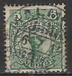 Suède 1910/1919 - Yvert 62 - Roi Gustave IV (ST), Timbres & Monnaies, Timbres | Europe | Scandinavie, Envoi, Suède, Affranchi