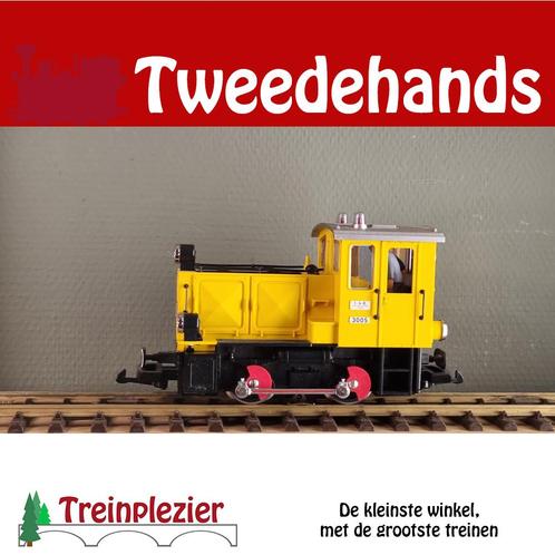 LGB 20900 G Diesellok gelb digitaal, Hobby en Vrije tijd, Modeltreinen | Overige schalen, Zo goed als nieuw, Locomotief, Gelijkstroom