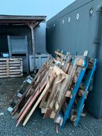 Hout - paletten voor brandhout, Tuin en Terras, Brandhout, Ophalen, Overige houtsoorten