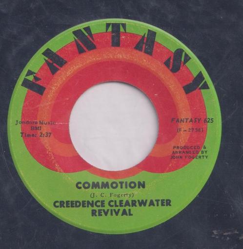 Creedence Clearwater Revival – Commotion / Green River - Sin, Cd's en Dvd's, Vinyl Singles, Gebruikt, Single, Pop, 7 inch, Ophalen of Verzenden