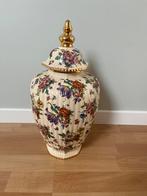 Keralux vaas met bloemenmotief boch freres, Antiek en Kunst, Ophalen