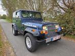 PRACHTIGE JEEP WRANGLER YJ 4.0HO 1991 - MANUEEL - ORIGINEEL, 4 zetels, 135 kW, Blauw, Leder en Stof