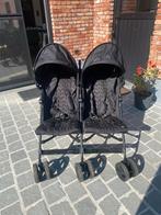 Topmark dubbele plooibuggy tweeling, Kinderen en Baby's, Buggy's, Ophalen, Zo goed als nieuw, Duomodel