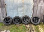 5x100 stalen velgen met winterbanden, Auto-onderdelen, Ophalen, Winterbanden, Velg(en)