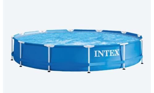 Intex zwembad diameter 3.66m, Tuin en Terras, Zwembaden, Nieuw, Opzetzwembad, 80 tot 120 cm, 200 tot 400 cm, 300 cm of meer, Rond
