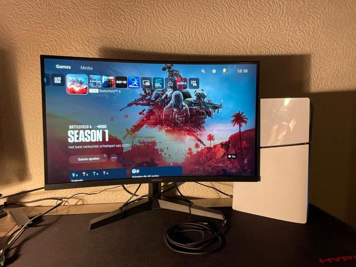 PlayStation 5 Slim + Scherm + games, Games en Spelcomputers, Spelcomputers | Sony PlayStation 5, Playstation 5, Ophalen