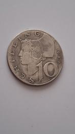 Zilveren 10 schillings 1957 Oostenrijk, Autriche, Enlèvement ou Envoi