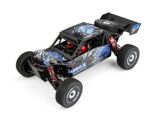 Wltoys 124018 x 2 + veel onderdelen!, Hobby en Vrije tijd, Modelbouw | Radiografisch | Auto's, Zo goed als nieuw, Auto offroad