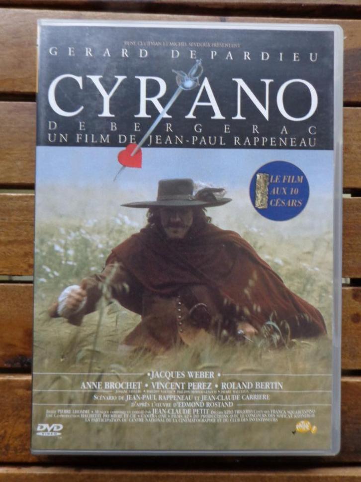 )))  Cyrano De Bergerac  //  Gérard Depardieu  (((, Cd's en Dvd's, Dvd's | Avontuur, Zo goed als nieuw, Alle leeftijden, Ophalen of Verzenden