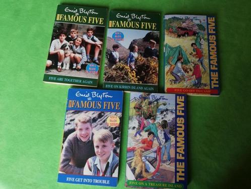5 ENGELSE JEUGDBOEKEN The famous five waarvan 3 TV series, Boeken, Kinderboeken | Jeugd | 13 jaar en ouder, Gelezen, Ophalen of Verzenden