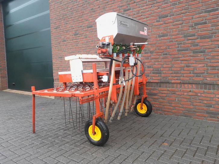 Aangedreven Wiedeg met Opbouwstrooier, Jardin & Terrasse, Scarificateurs, Utilisé, Enlèvement