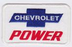 Chevrolet Power stoffen opstrijk patch embleem #7, Collections, Marques automobiles, Motos & Formules 1, Envoi, Neuf