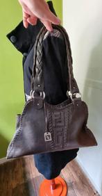 Fendi trapeze leren schoudertas, Ophalen of Verzenden, Gebruikt