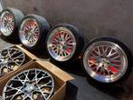 Japan racing bmw 19inch 5x120 velgen met banden, Motos, Pièces | BMW, Enlèvement