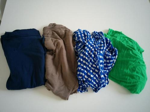 Kleurige zomer/herfstsjaals, elk €4. Voor de 3 samen  €10, Kleding | Dames, Mutsen, Sjaals en Handschoenen, Zo goed als nieuw