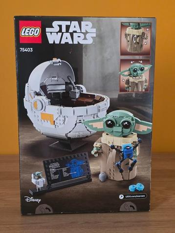Lego Star Wars 75403 Grogu met zweefkinderwagen - sealed beschikbaar voor biedingen