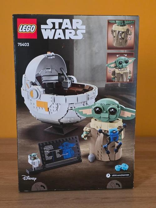 Lego Star Wars 75403 Grogu met zweefkinderwagen - sealed, Kinderen en Baby's, Speelgoed | Duplo en Lego, Nieuw, Lego, Complete set
