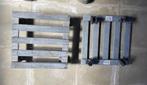2 supports carrés + 2 supports ronds à roulettes 5 EUR pièce, Ophalen, Zo goed als nieuw