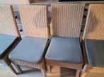 Rieten stoelen, Huis en Inrichting, Stoelen, Ophalen, Gebruikt, Overige kleuren, Riet of Rotan