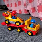 Playmobil 1.2.3 Raceauto met transportwagen - 6761, Kinderen en Baby's, Speelgoed | Playmobil, Complete set, Ophalen of Verzenden
