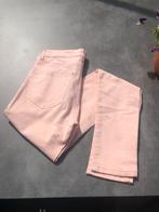 Zalmkleurige broek Vero moda maat S, Kleding | Dames, Broeken en Pantalons, Lang, Roze, Zo goed als nieuw, Maat 36 (S)