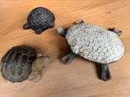 Schildpadden - 3 beeldjes, Animal, Utilisé, Enlèvement ou Envoi