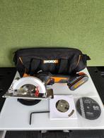 VENDU SOLD!!! Scie circulaire Worx Wx523.9 + accu 20V, Doe-het-zelf en Bouw, Cirkelzaag, Worx, Ophalen of Verzenden, Zo goed als nieuw