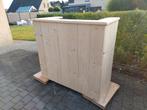 Toog / bar in steigerhout lengte 140cm, Huis en Inrichting, Barren, Ophalen