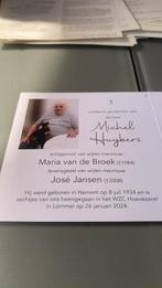 Met hond, Verzamelen, Ophalen of Verzenden, Bidprentje