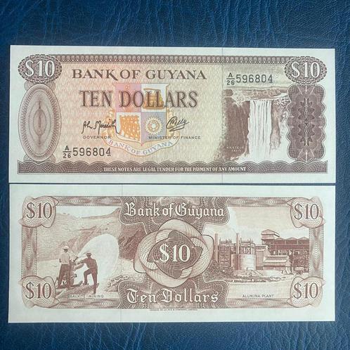Guyana - 10 Dollars 1992 - Pick 23f - UNC, Timbres & Monnaies, Billets de banque | Afrique, Billets en vrac, Autres pays, Enlèvement ou Envoi