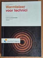 Warmteleer voor technici (Tiende druk), Boeken, Studieboeken en Cursussen, Ophalen of Verzenden, Zo goed als nieuw, Hoger Onderwijs