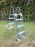 Zwembadladder weerbestendig anti-slip, Ophalen, Gebruikt