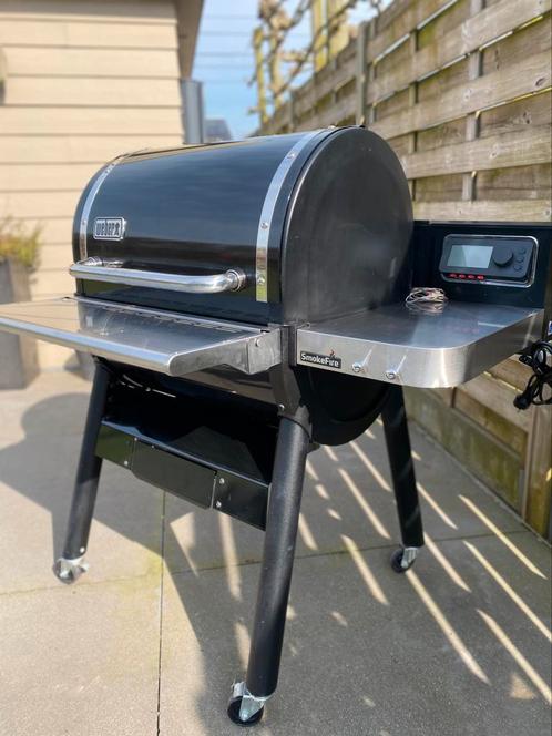 WEBER SMOKEFIRE EX4 gen2 Pellet bbq met extra’s, Tuin en Terras, Houtskoolbarbecues, Zo goed als nieuw, Ophalen