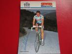 wielerkaart 1987 team bianchi tullio cortinovis  signe, Comme neuf, Envoi