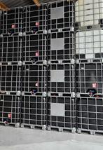 IBC containers 1000l zwart en wit, Verzenden, Zo goed als nieuw, Metaal, Met kraantje