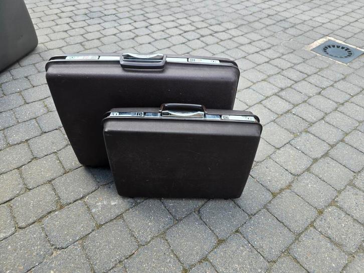 Reiskoffer set Samsonite vintage, Handtassen en Accessoires, Koffers, Gebruikt, Ophalen
