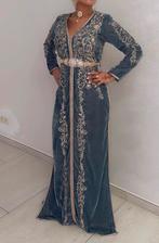 Blauwgrijze kaftan, Kleding | Dames, Ophalen, Overige typen, Blauw, Zo goed als nieuw