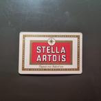 Carte de jeu Stella Artois (modèle 2), Autres types, Stella Artois, Utilisé, Enlèvement ou Envoi