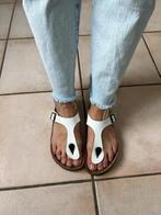 Gratis verzenden witte lak Gizeh birkenstock slippers mt 41, Kleding | Dames, Schoenen, Slippers, Birkenstock Gizeh 41, Wit, Zo goed als nieuw