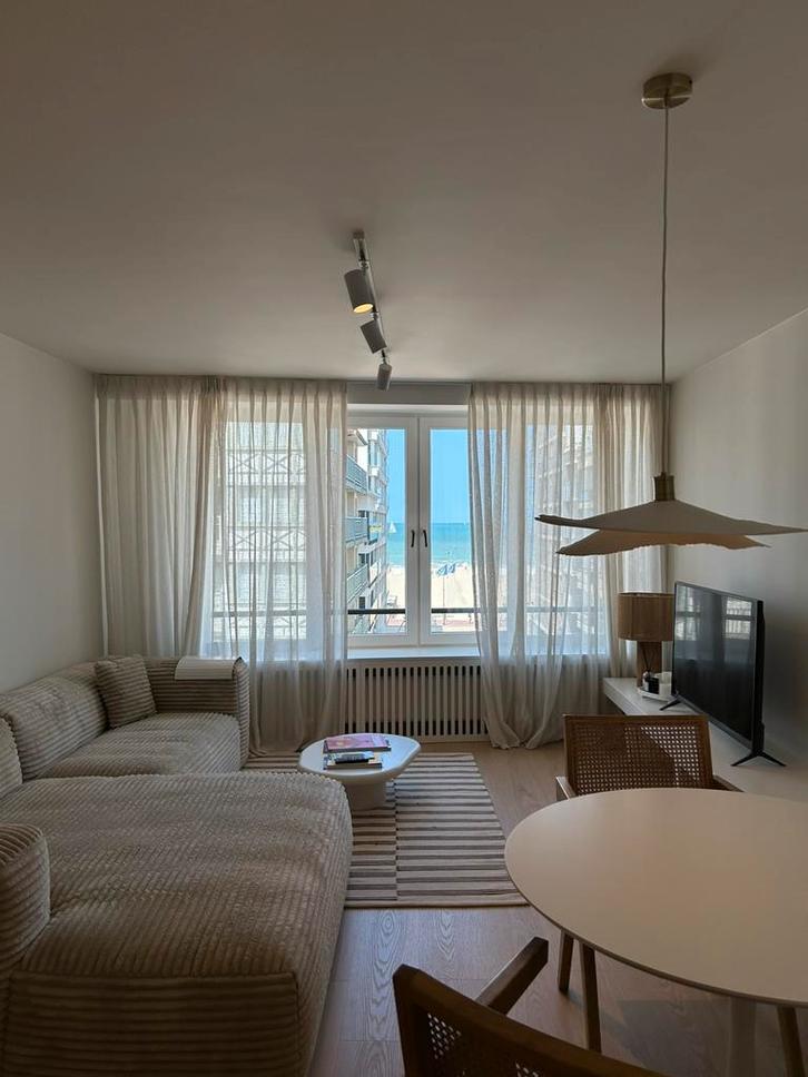Bemeubeld zeezicht appartement ODK te koop, Immo, Huizen en Appartementen te koop, Provincie West-Vlaanderen, Appartement, A