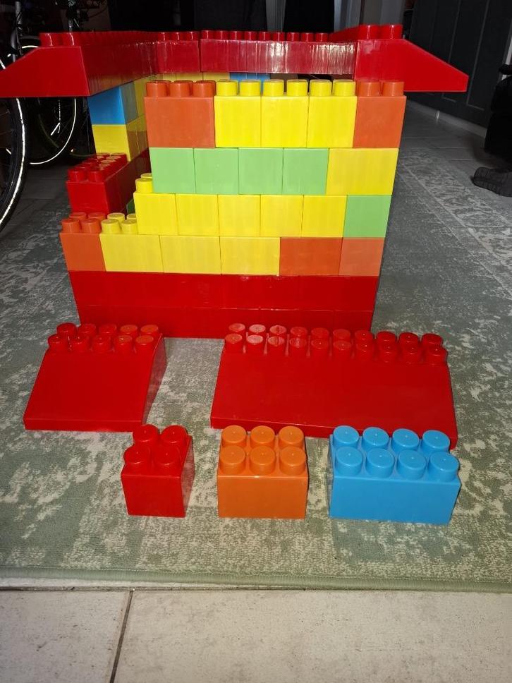 bouwblokken, Kinderen en Baby's, Speelgoed | Bouwstenen, Gebruikt, Overige merken, Ophalen