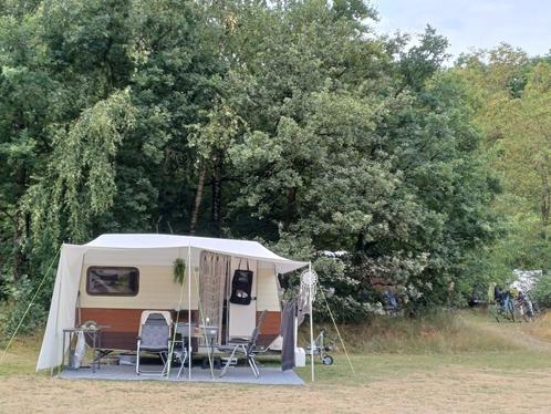 Caravan, Caravans en Kamperen, Caravans, Particulier, tot en met 4, 500 - 750 kg, Treinzit, Kip, Omvormbare zithoek, Vast bed
