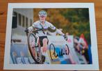Gesigneerde foto van Puck Pieterse., Sport en Fitness, Wielrennen, Verzenden, Nieuw