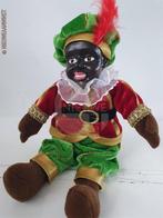 Authentieke etalage zwarte Piet pop - 25cm, rood/groen, Diversen, Verzenden