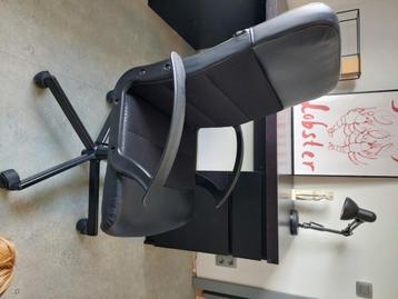 chaise de bureau, Enlèvement, Utilisé, Noir, Chaise de bureau